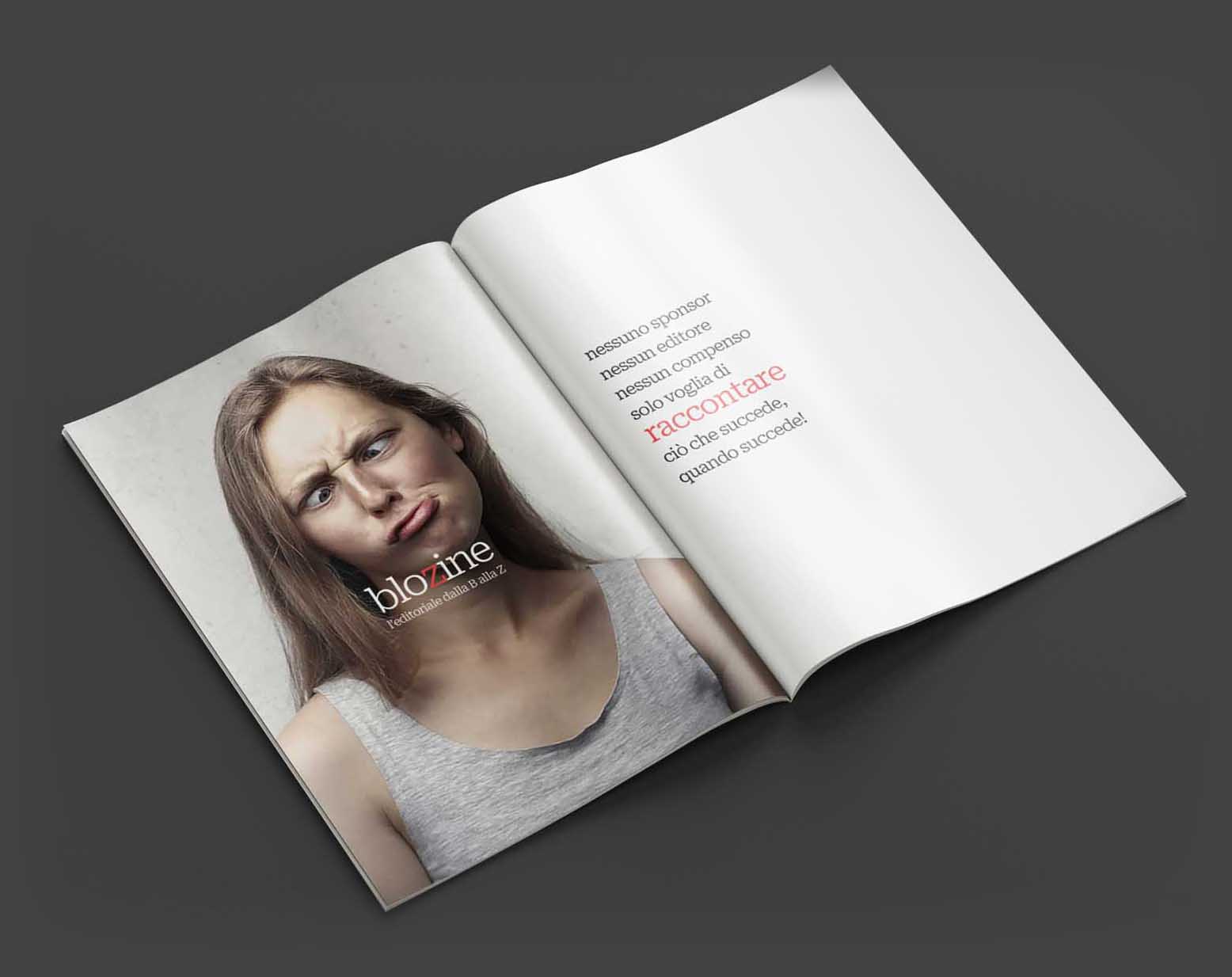 voglia di raccontare cio' che succede quando succede